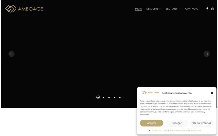 Screenshot ta' amboage.com