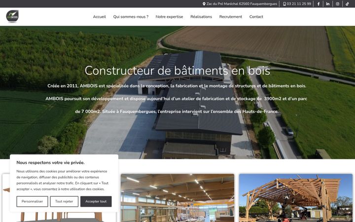 Screenshot of ambois.com