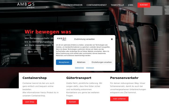 Screenshot of ambos-gruppe.de
