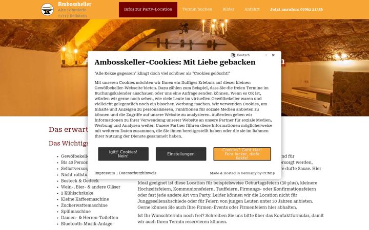 Screenshot di ambosskeller.de