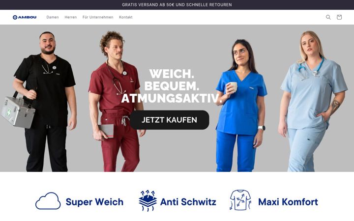 Screenshot of ambou.de