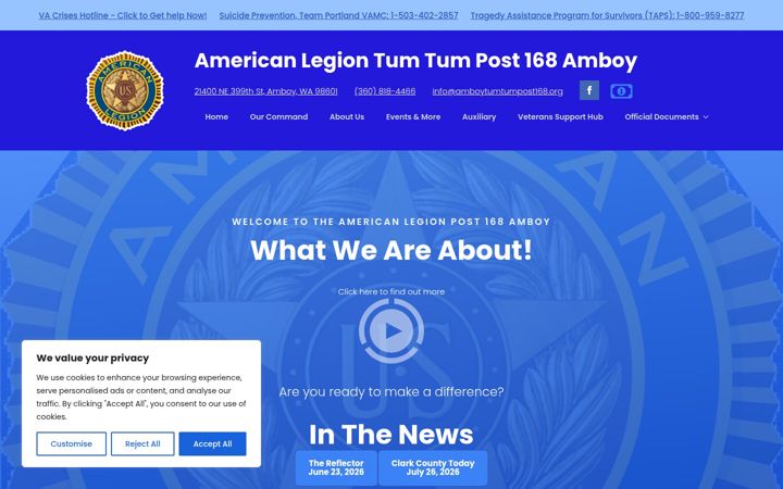 Zrzut ekranu amboytumtumpost168.org