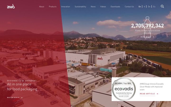 Zrzut ekranu ambpackaging.com