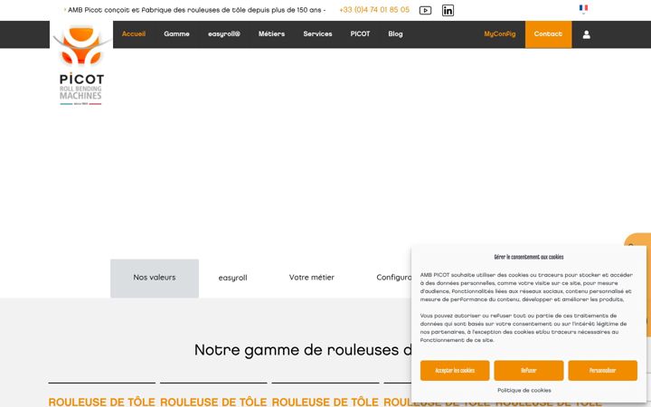 Zrzut ekranu ambpicot.com