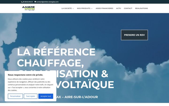 Zrzut ekranu ambre-energies.com