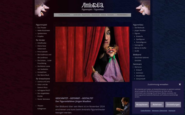 Screenshot of ambrella.de