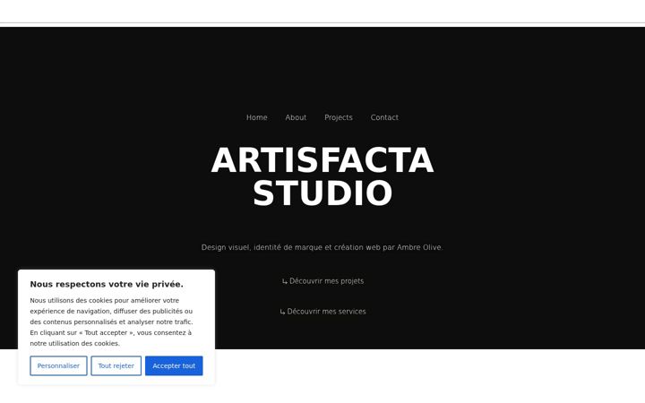 Screenshot του ambreolive.fr