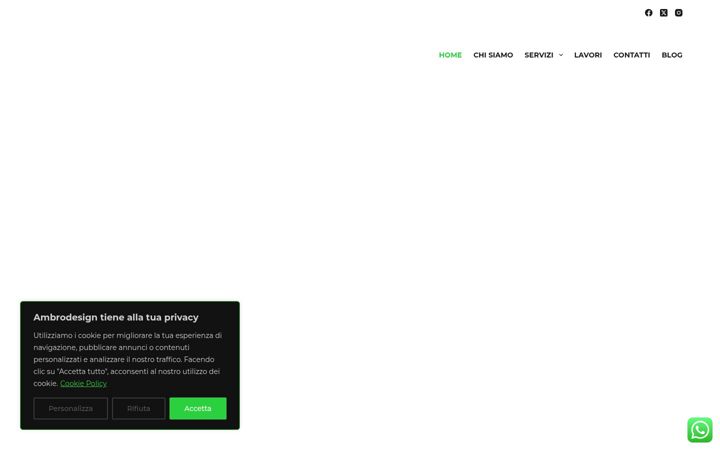 Screenshot von ambrodesign.net
