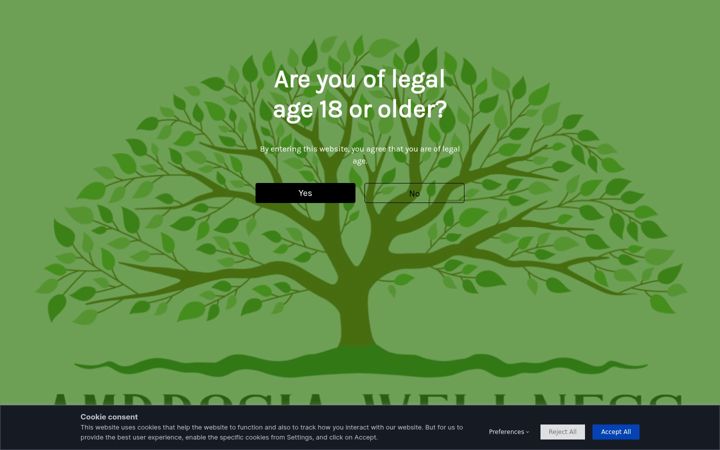 Screenshot of ambrosia-wellness-llc.square.site