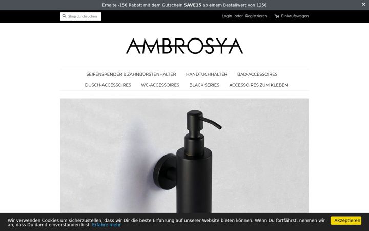 Screenshot of ambrosya.de