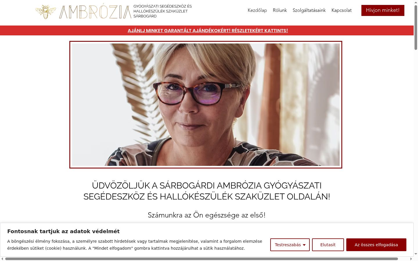 Screenshot van de toestemmingsbanner zoals getoond vóór enige interactie