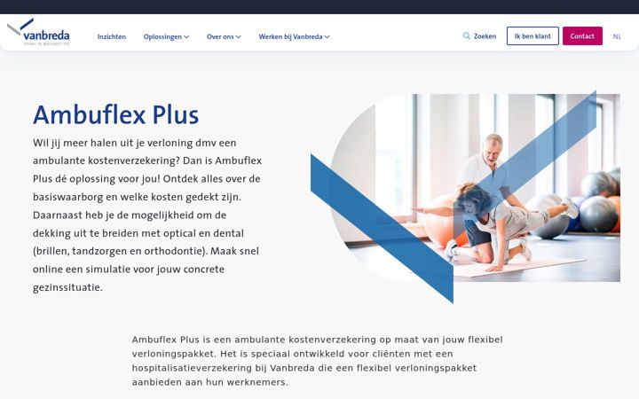 Screenshot of ambuflex.be