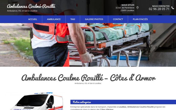Screenshot of ambulances-coulme-rouille.com