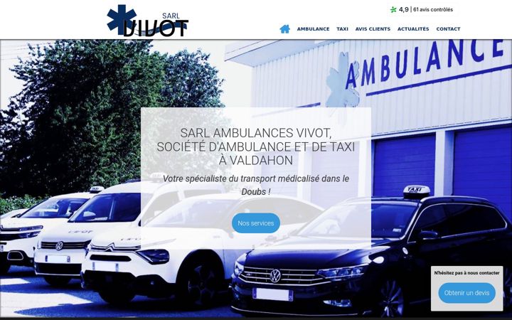 Screenshot of ambulances-vivot-25.com
