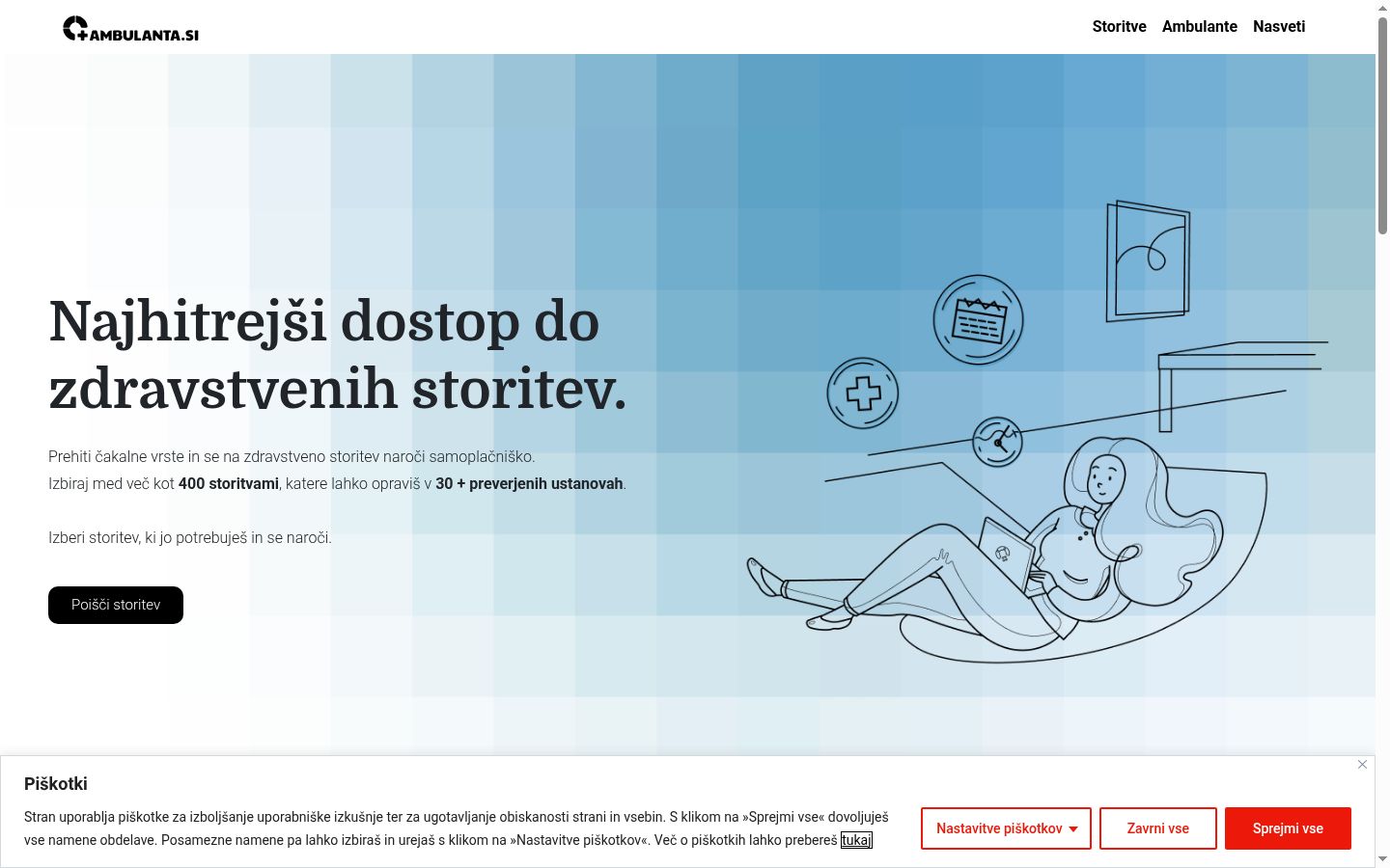 Zrzut ekranu banera zgody wyświetlanego przed jakąkolwiek interakcją