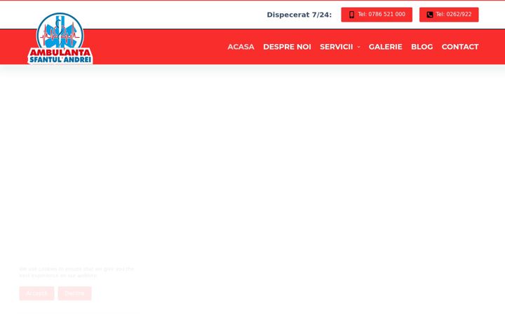 Screenshot of ambulantasfantulandrei.ro