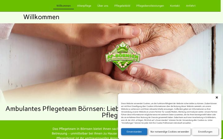 Screenshot of ambulantes-pflegeteam-boernsen.de