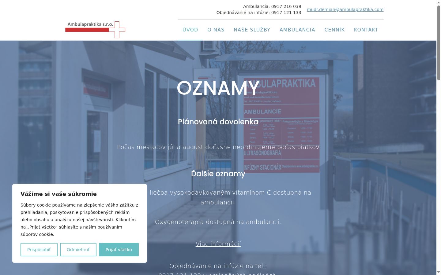 Sutikimo reklamjuostės, rodytos prieš bet kokią sąveiką, ekrano kopija