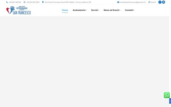Screenshot von ambulatorio-sanfrancesco.it