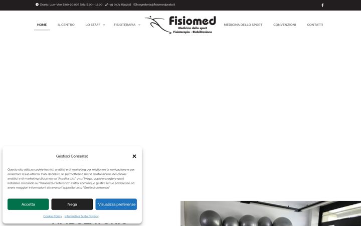 Skärmbild av ambulatoriofisiomed.it