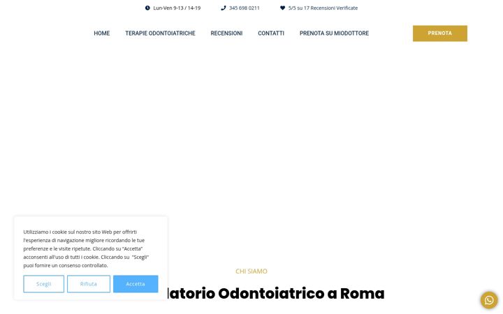 Screenshot di ambulatorioodontoiatricovele.it