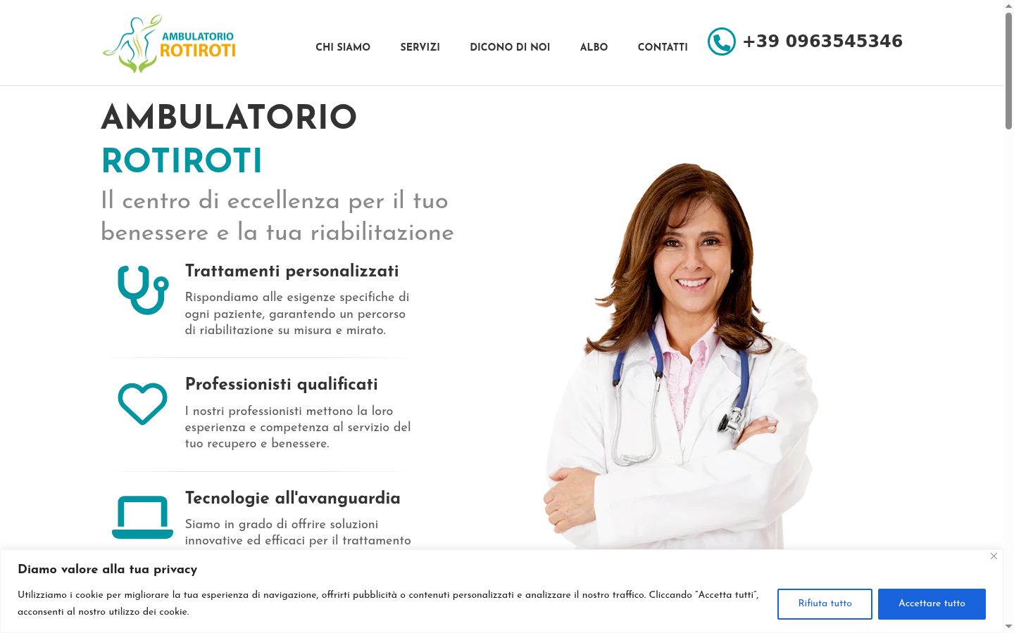 Screenshot tal-banner tal-kunsens muri qabel kwalunkwe interazzjoni
