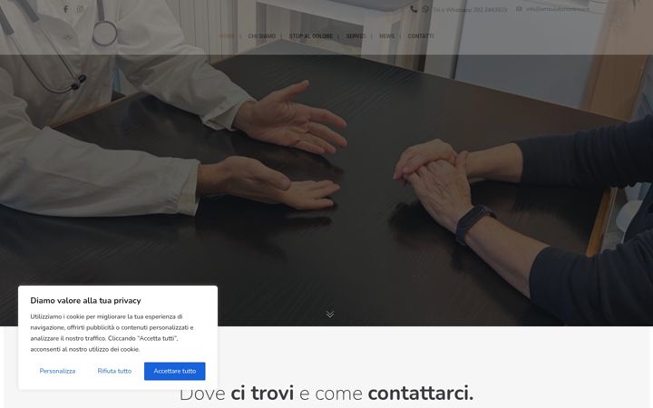 Screenshot di ambulatoriostrove.it