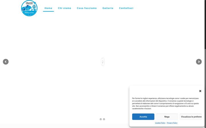 Screenshot di ambulatoriotamarogiuliana.com