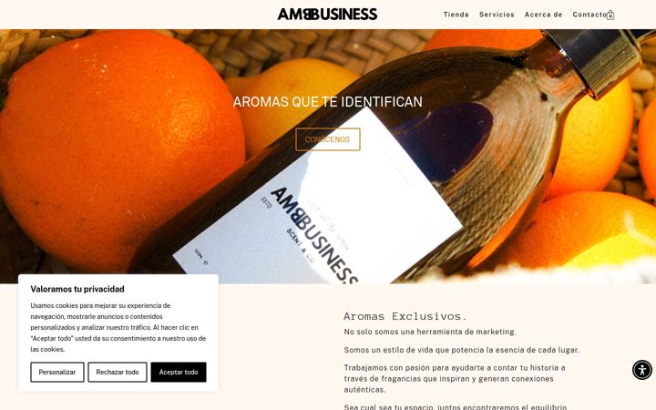 Screenshot of ambusiness.es