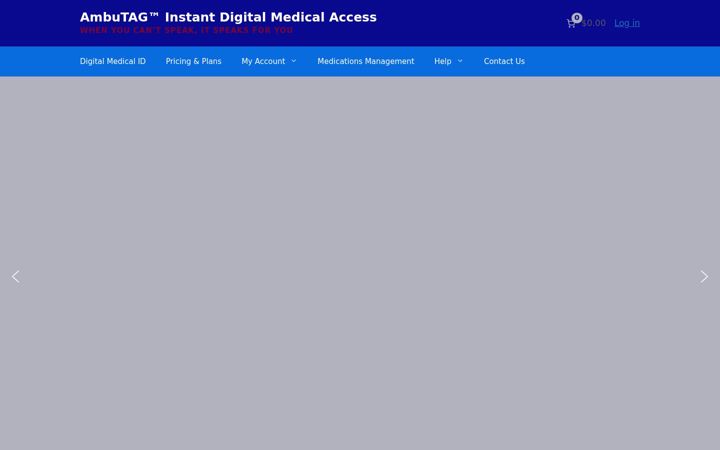 Screenshot of ambutag.com