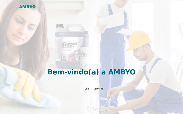 Screenshot of ambyo.com.br