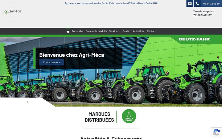 Screenshot of amc-agrimeca.com