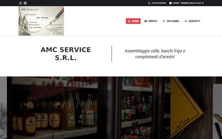 Screenshot di amc-service.it