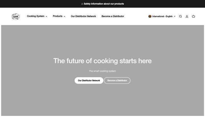 Screenshot di amc.info