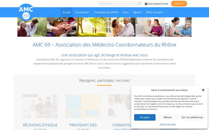 Zrzut ekranu amc69.fr