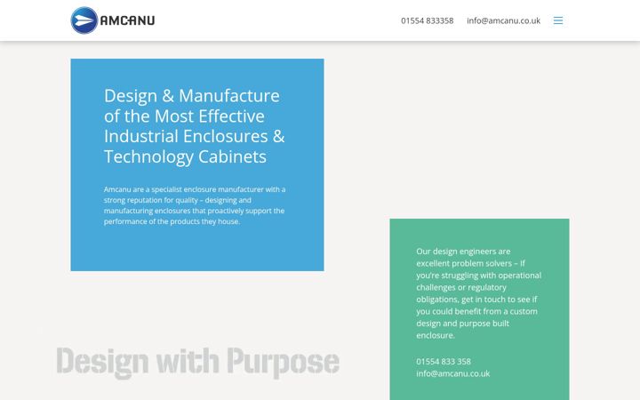 Screenshot di amcanu.co.uk
