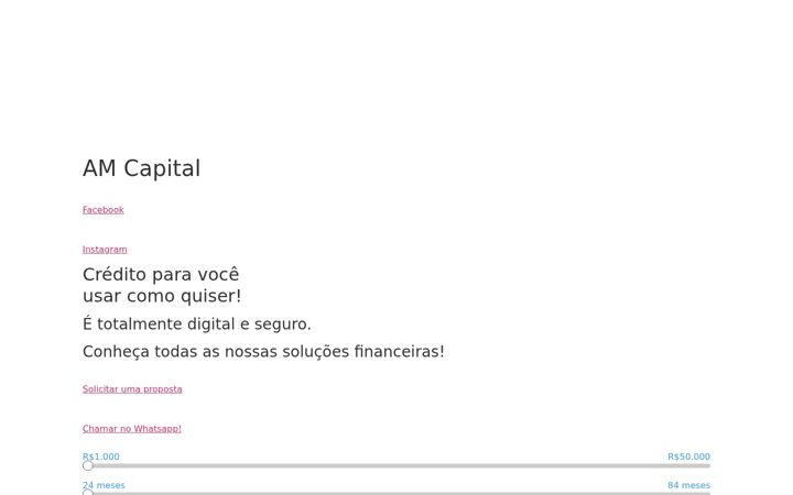 Screenshot of amcapital.com.br