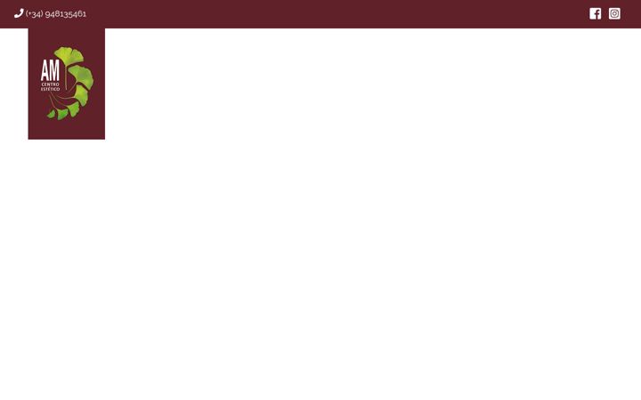 Screenshot of amcentroestetico.es