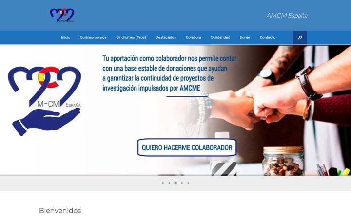 Screenshot of amcme.es