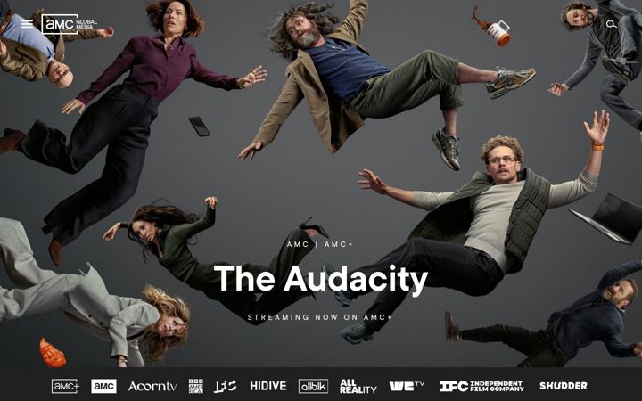 Screenshot of amcnetworks.com