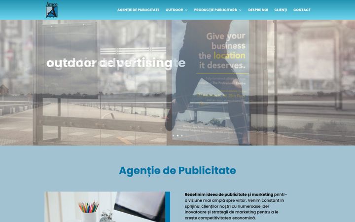 Screenshot of amco.ro