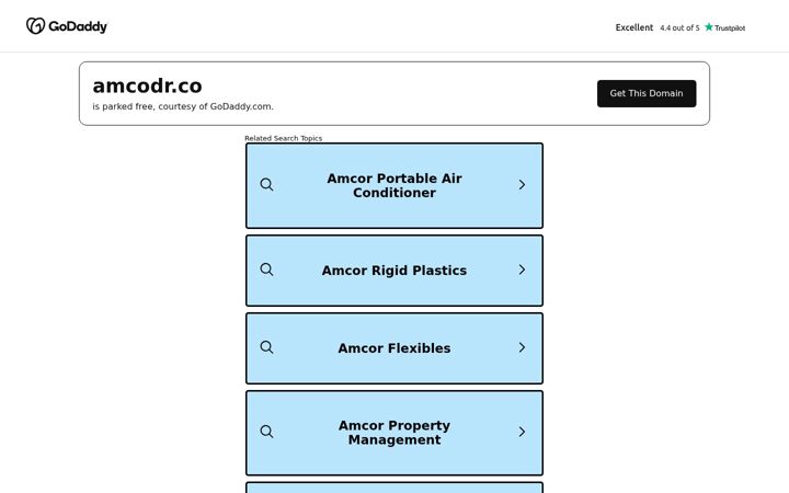 Screenshot of amcodr.co