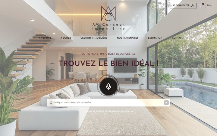 Zrzut ekranu amconcept-immobilier.com