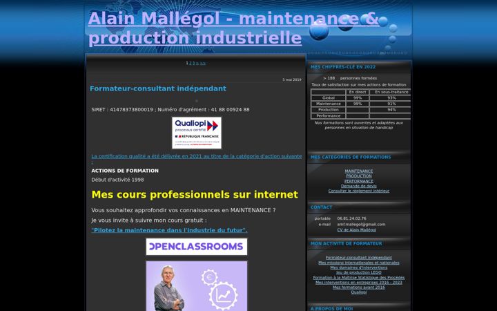 Screenshot of amconseil.pro