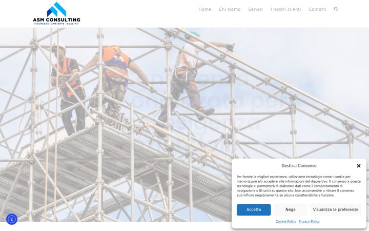 Screenshot ta' amconsultin.com