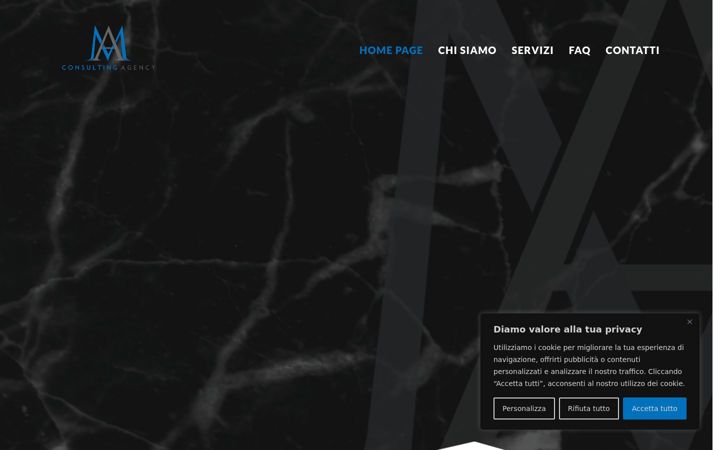 Screenshot of amconsultingagency.com