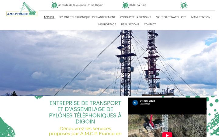 Screenshot of amcp-france.com