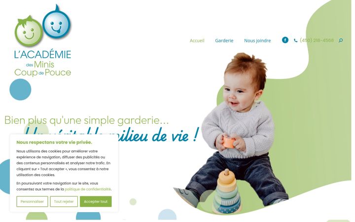 Screenshot of amcp.ca