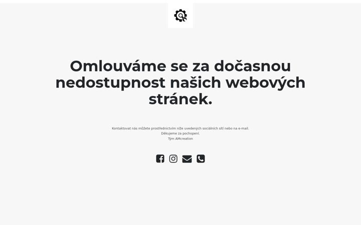 Screenshot of amcreation.cz