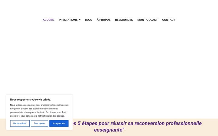 Screenshot of amd-accompagnement.fr